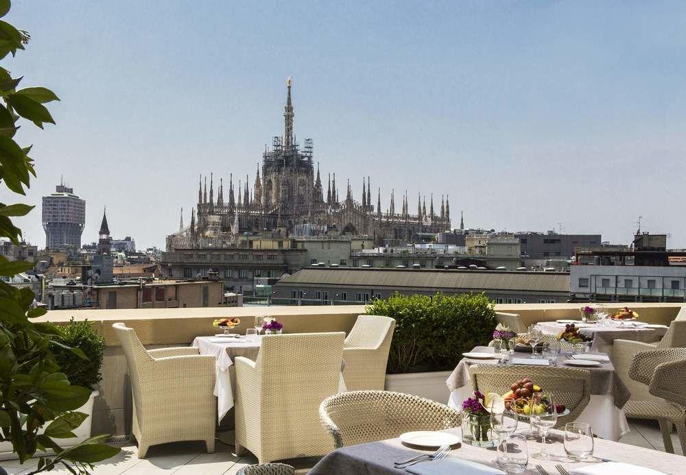 Palazzo Matteotti, The Dedica Anthology, Autograph Collection Hotell Milano Exteriör bild The Terrace at the Four Seasons Milano